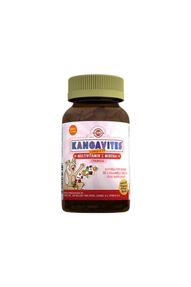 Solgar Kangavıtes Multi Vitamin 60 Tablet ürün görseli 1