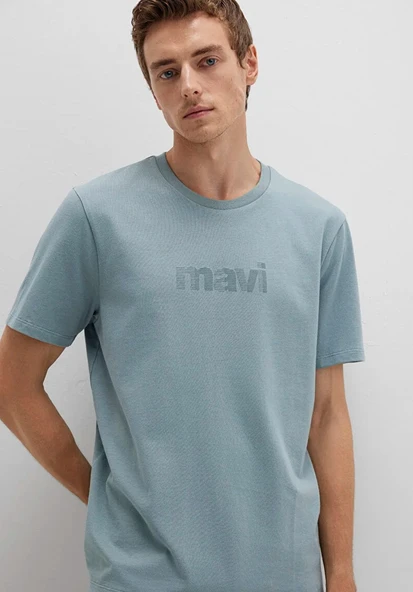 Mavi M0612936 Mavi Logo Baskılı Tişört Erkek T-Shirt ürün görseli 1