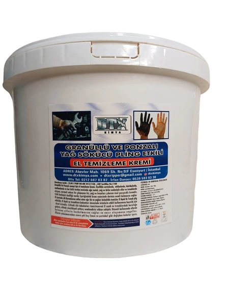Talaşlı ponzalı El Temizleme Sabunu ( Kremi ) 5kg ürün görseli 1