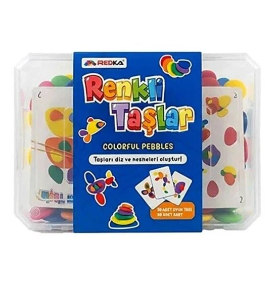 Redka Plastik Renkli Taşlar Oyunu ürün görseli 1