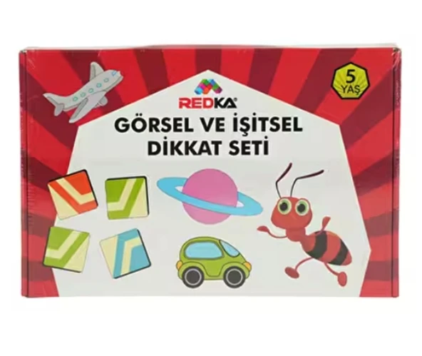 Redka Görsel ve İşitsel Dikkat Seti 5 Yaş ürün görseli 1