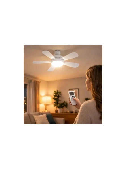 Cata Ct-1155 Karayel Fanlı 82 Watt Led Ampul Lamba Beyaz Işık Vantilatör ürün görseli 1