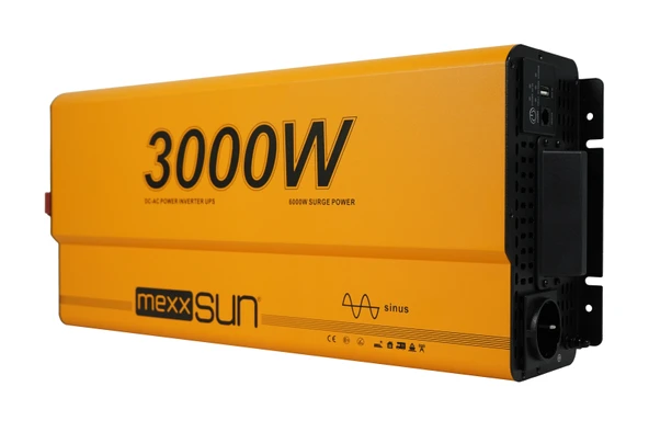 Tam Sinüs UPS  İnverter (Remote Ekran) 12V 3000W - Resim 3
