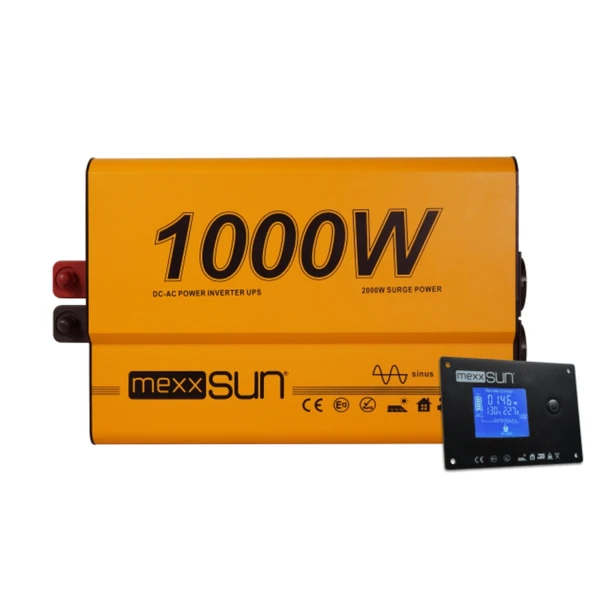 Tam Sinüs UPS İnverter (Remote Ekran) 12V 1000W ürün görseli 1