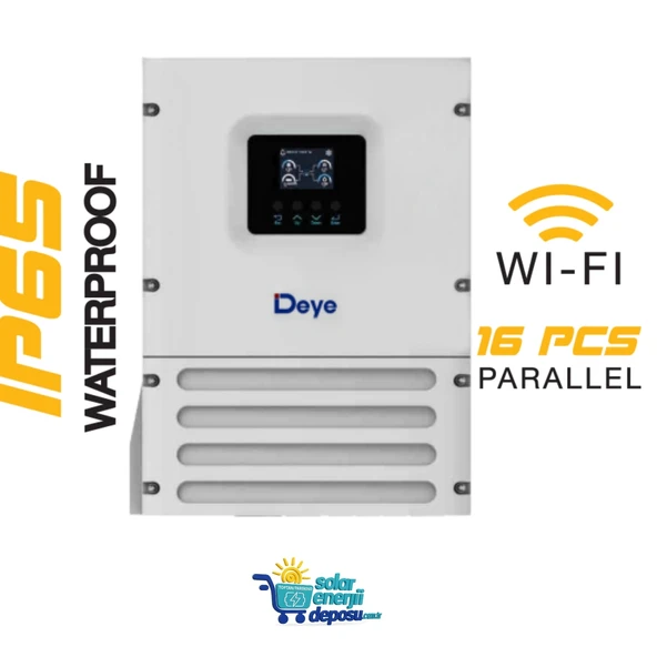 DEYE 6KW Tam Sinüs Akıllı Off-Grid  İnverter 48V (IP65) ürün görseli 1
