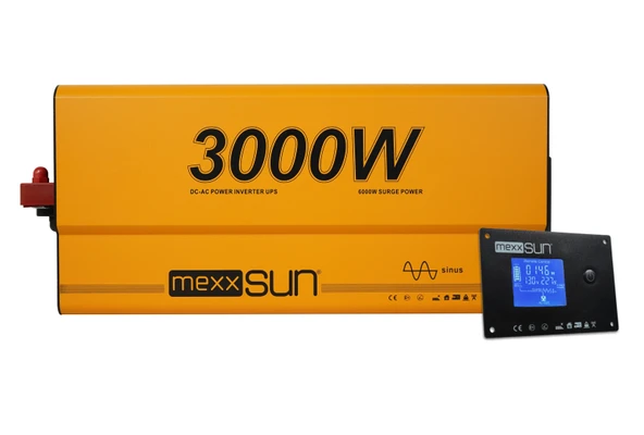 Tam Sinüs UPS  İnverter (Remote Ekran) 12V 3000W - Resim 9