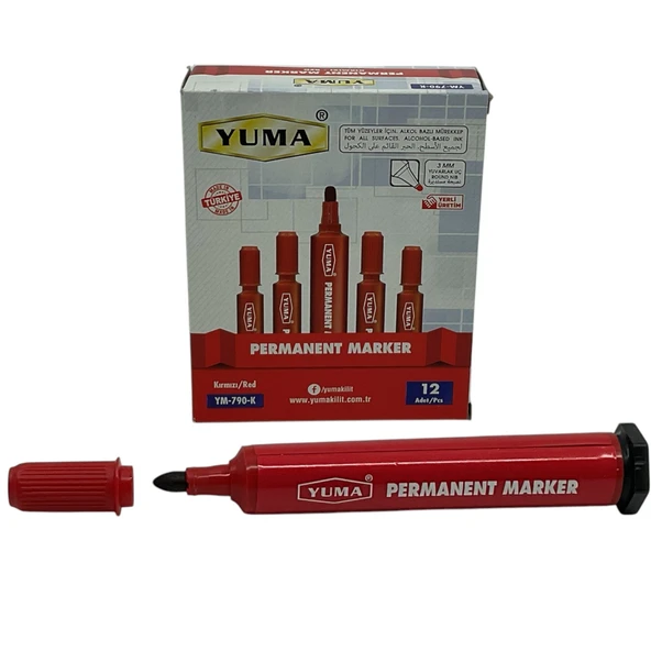 Koli Kalemi Kirmizi Ym-790-K - Resim 3