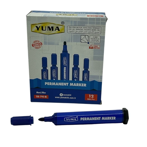 Koli Kalemi Mavi Ym-790-M - Resim 4