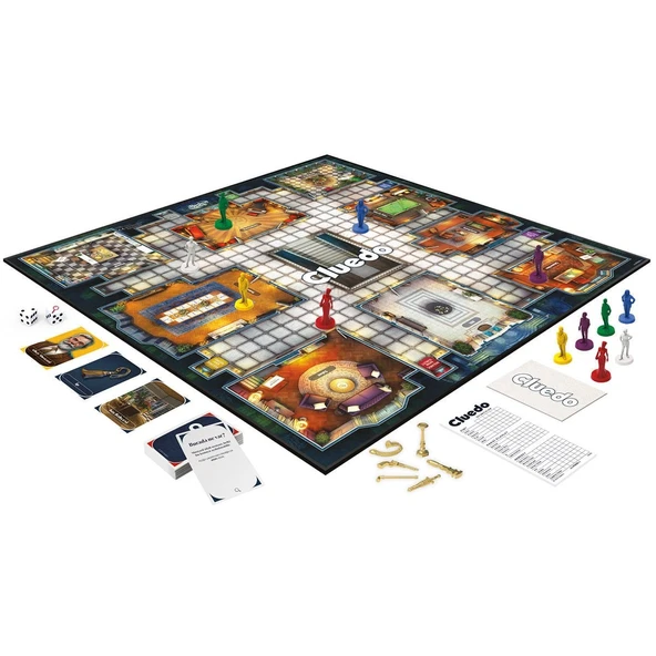 F6420 Hasbro Gaming - Cluedo +8 yaş - Resim 3