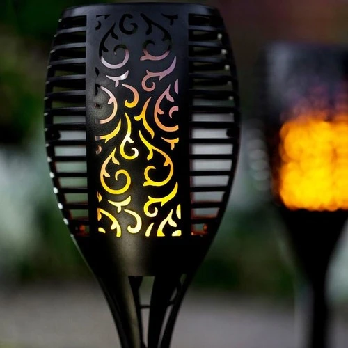 Alev Efektli Solar Bahçe Lambası Small - Resim 2