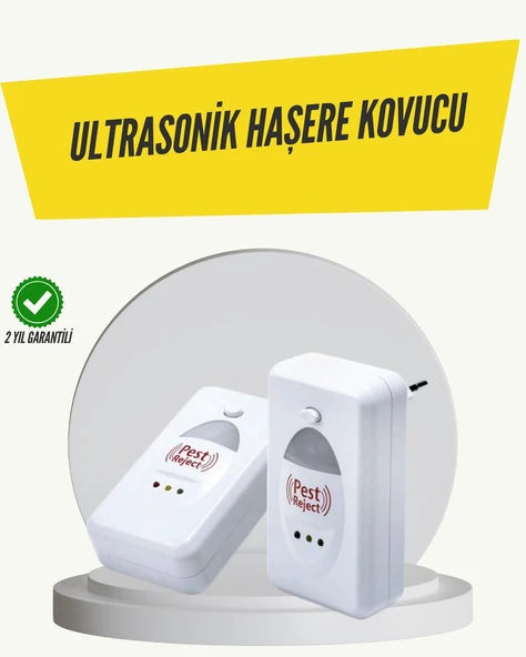 Ultrasonik Haşere Kovucu Cihaz 150 m2 Etki Alanı ürün görseli 1