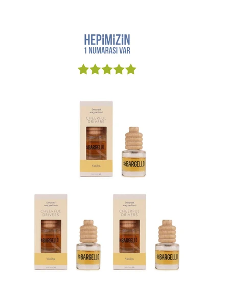 3x Vanilya Araç Parfümü 8 ml Cheerful Place ürün görseli 1