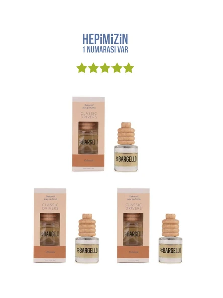 3x Odunsu Araç Parfümü 8 Ml Classic Place ürün görseli 1