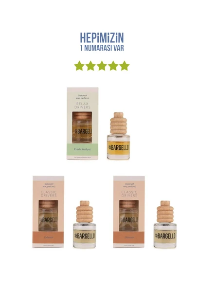 Yeşil-Çay + 2x Odunsu Araç Parfümü 8 ml - Resim 5