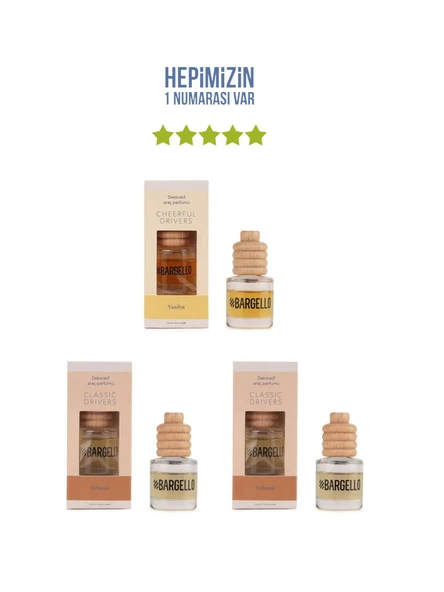 Vanilya + 2x Odunsu Araç Parfümü 8 ml ürün görseli 1