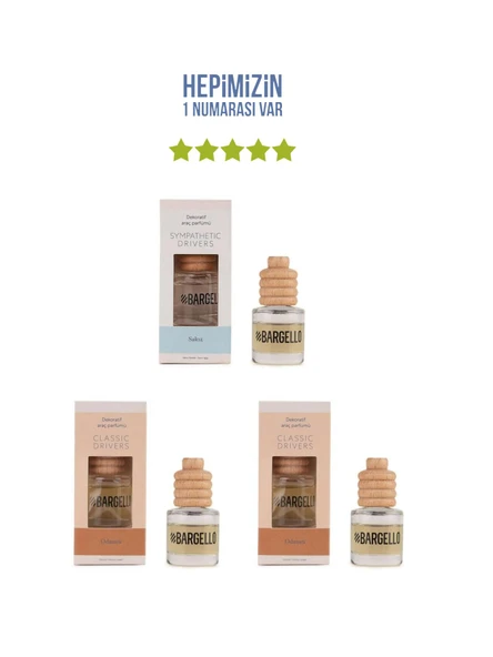 Sakız + 2x Odunsu Araç Parfümü 8 ml ürün görseli 1