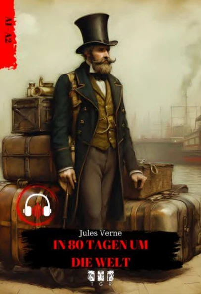 In 80 Tagen Um Dıe Welt (Almanca) ürün görseli 1