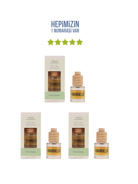 3x Yeşil Çay Araç Parfümü 8 ml Relax Place ürün görseli 1