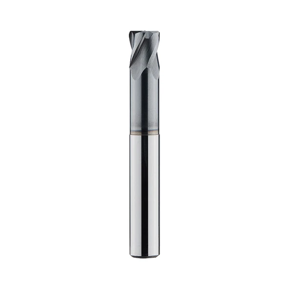 2x2x12x6x58mm KRAFT R0.5 4 AĞIZ KARBÜR FREZE 65HRC ürün görseli 1