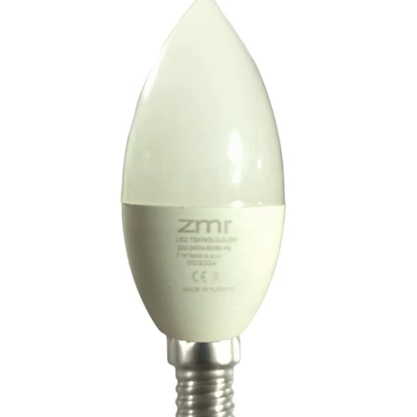 Led Lamba 7W E14 630 Lm Beyaz 6500K - Resim 4