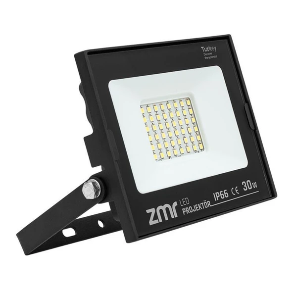 Siyah Kasa Led Projektör (Zmr-301/S.65) 30W ürün görseli 1