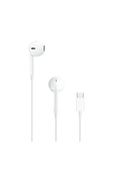 Usb-C Beyaz iPhone 15 TYPE C Uyumlu KULAKLIK ürün görseli 1