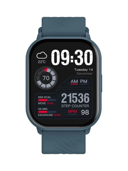 ZeBlaze Gts 3 Midnight Blue Akıllı Saat - Gece Mavisi, Uzun Pil Ömrü, 2.03 Inç Ekran ürün görseli 1