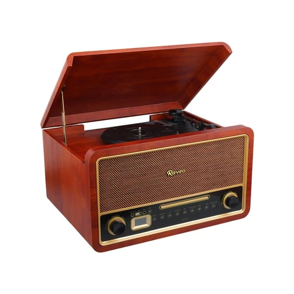 Magicvoice F29 Retro Vintage Çanta Pikap - CD - Radyo - Bluetooth - Aux - USB Mp3 Çalar ürün görseli 1