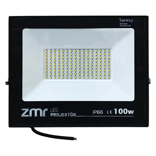 Siyah Kasa Led Projektör (Zmr-303/S.65) 100W ürün görseli 1