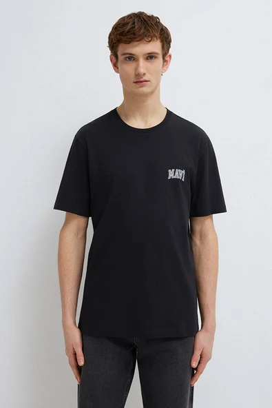 M0611714-900 MAVİ LOGO T-SHIRT ürün görseli 1