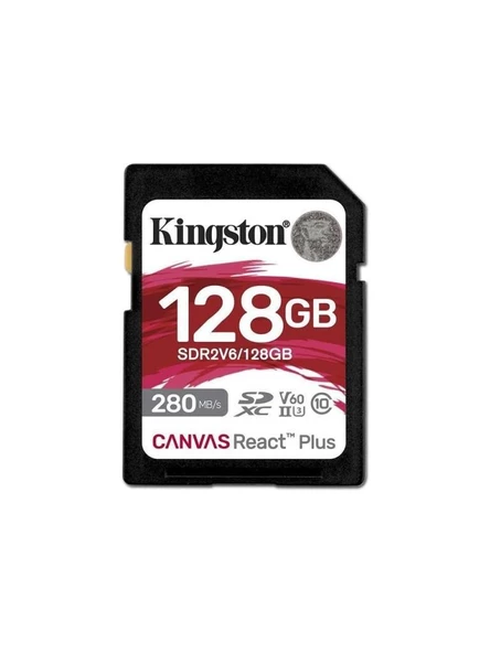 Canvas React Plus V6 128GB SDXC UHS-II SDR2V6/128GB ürün görseli 1