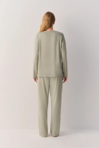 SUWEN Emory Pijama Takımı - Resim 4