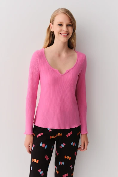 SUWEN Candy Pijama Takımı - Resim 3