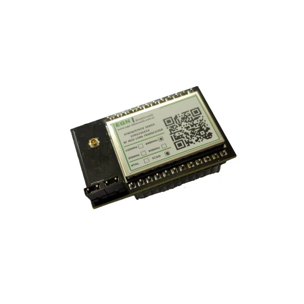 STR09CSH8 868MHz/+20dBm RF MCU+LoRa Transceiver Modülü (STM32WLE5x, SAW ,TCXO, U.FL RF Konnektör) ürün görseli 1