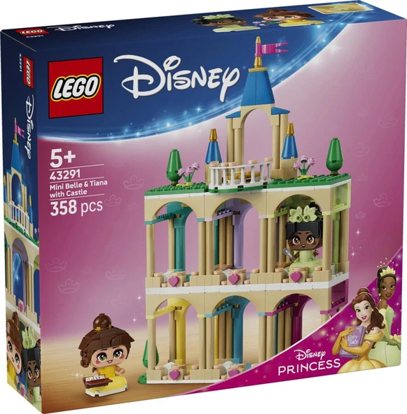 LEGO Disney 43291 Mini Belle and Tiana with Castle ürün görseli 1