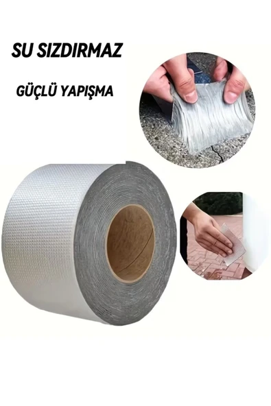 Primeaks Çatı İzolasyon Tamir Bandı 2 Metre | Su Sızdırmaz Kendinden Yapışkanlı Çamur Boru & Oluk Bandı ürün görseli 1