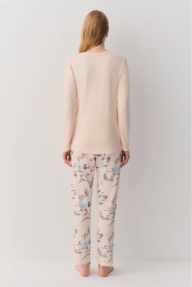 SUWEN Blossom Pijama Takımı - Resim 4