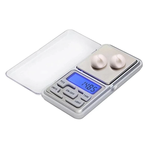 Dijital Hassas Cep Terazi 500 Gr 0.01 Taksimat Notebook GO53/00214 ürün görseli 1