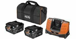 AEG SETLL1850SHD AKÜ+SARJ ALETI PAKET 5AH ÇIFT AKÜ ürün görseli 1