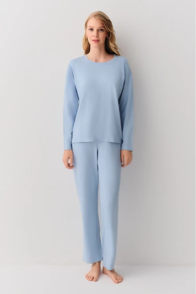 SUWEN Magnolia Pijama Takımı ürün görseli 1