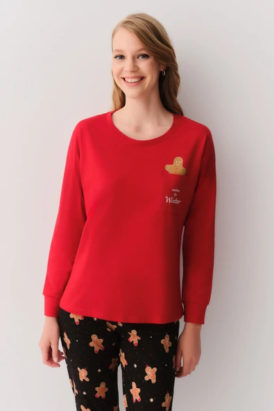 SUWEN Cookies Pijama Takımı - Resim 2