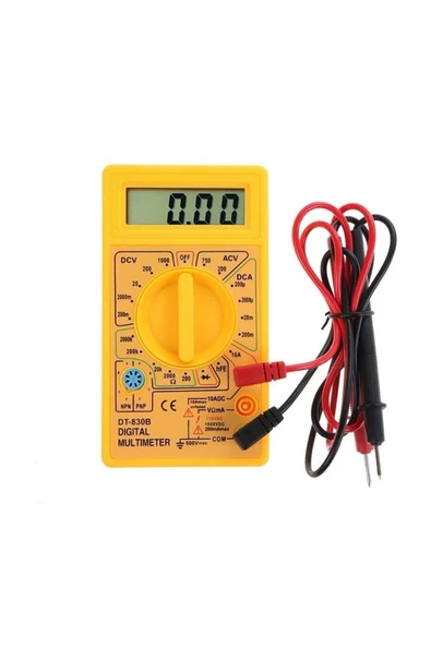 LAYDA Digital Ölçü Aleti Multimeter Buzzer'li Avometre ürün görseli 1