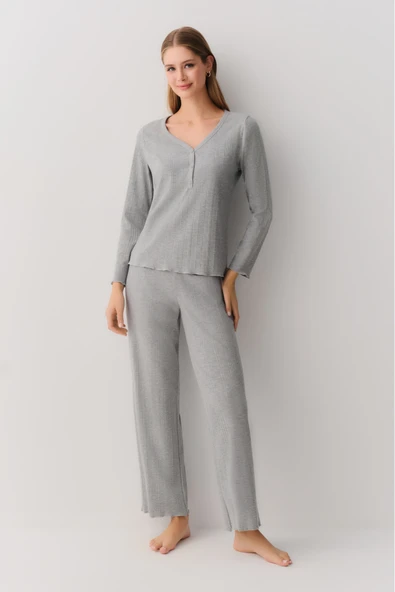 SUWEN Flexible Pijama Takımı ürün görseli 1