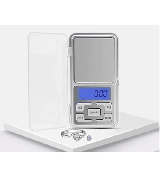 Dijital Hassas Elektronik Kuyumcu Cep Terazisi Tartı 200 gr / 0.01 gr GO53/00216 ürün görseli 1