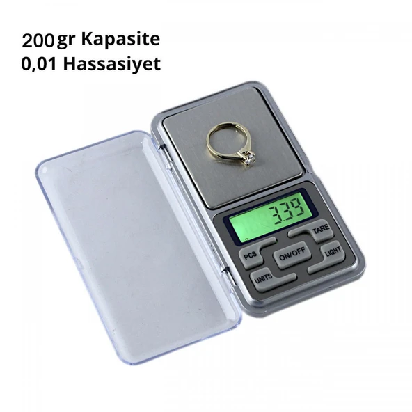 Dijital Hassas Cep Terazisi GO53/00187 ürün görseli 1
