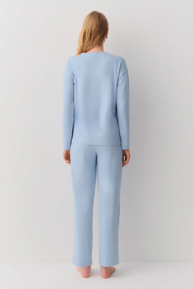 SUWEN Magnolia Pijama Takımı - Resim 4