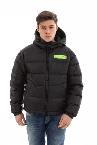 VERSACE JEANS COUTURE Erkek  Mont Siyah ürün görseli 1
