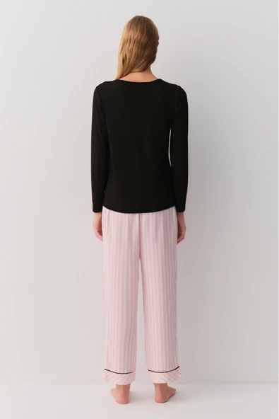 SUWEN Emily Pijama Takımı - Resim 4