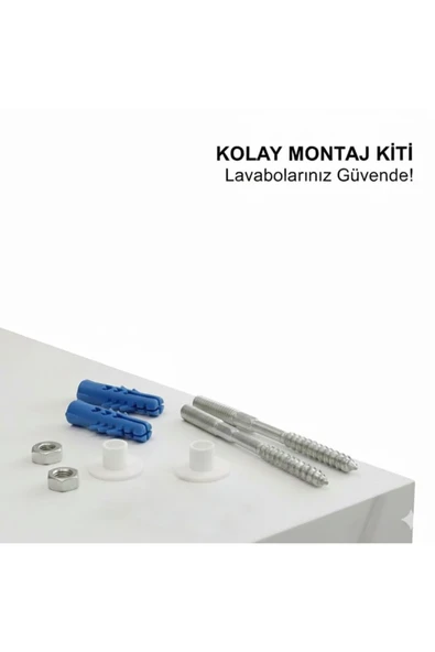 Primeaks Lavabo Montaj Vidası Seti - Full Set ürün görseli 1