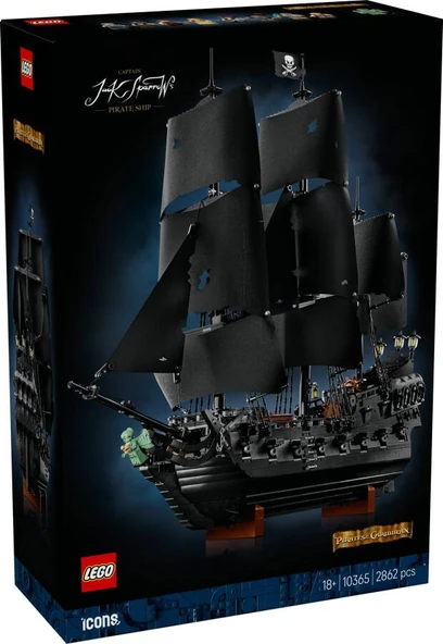 LEGO Icons 10365 Captain Jack Sparrow's Pirate Ship ürün görseli 1
